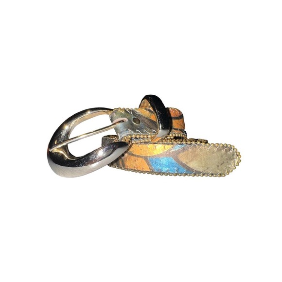 Elite Colorful Metallic Belt Size Small - Picture 3 of 5